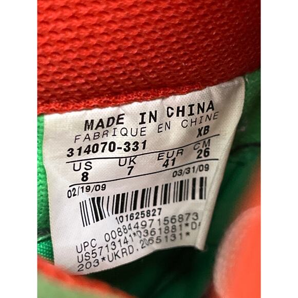 Nike SB Dunk High Pro Green Varsity Red 314070-331 Men’s Size 8 (2009) - Picture 2 of 10